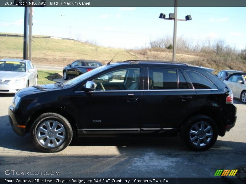 Black / Medium Camel 2007 Lincoln MKX AWD