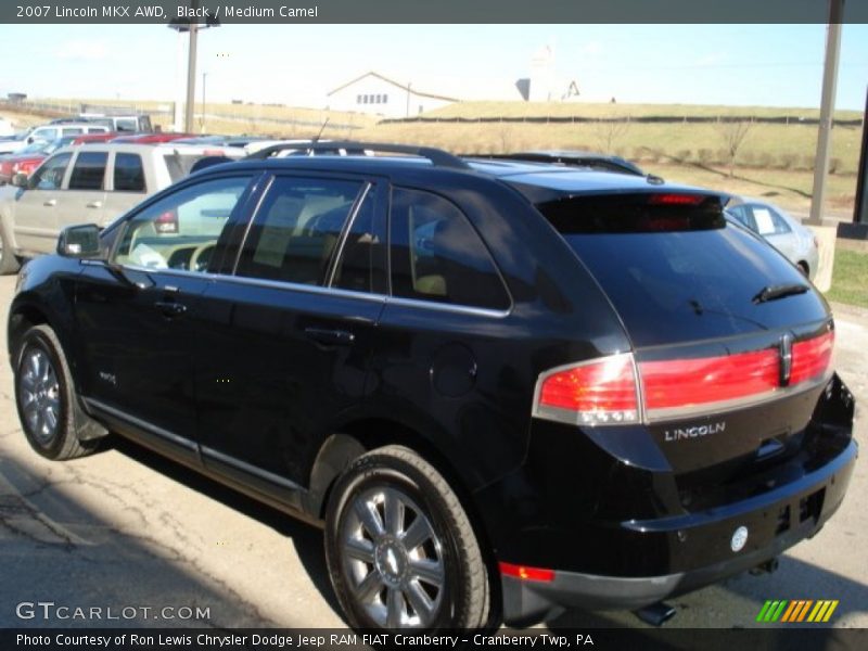 Black / Medium Camel 2007 Lincoln MKX AWD