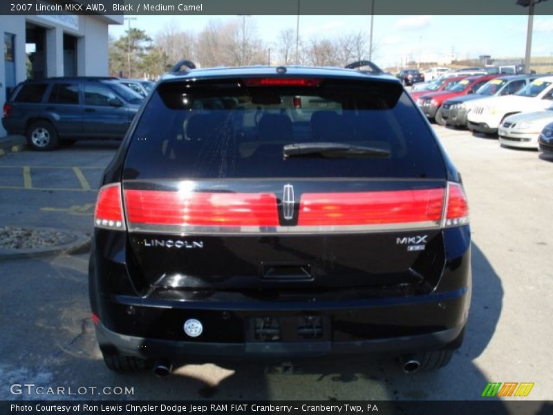 Black / Medium Camel 2007 Lincoln MKX AWD