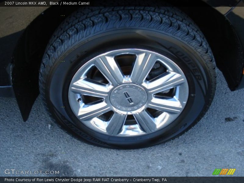 Black / Medium Camel 2007 Lincoln MKX AWD