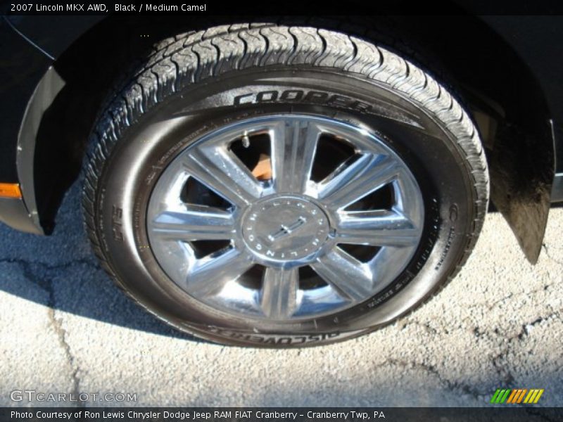 Black / Medium Camel 2007 Lincoln MKX AWD