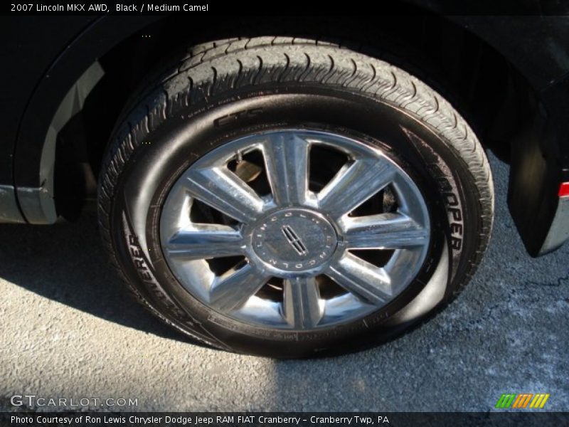 Black / Medium Camel 2007 Lincoln MKX AWD