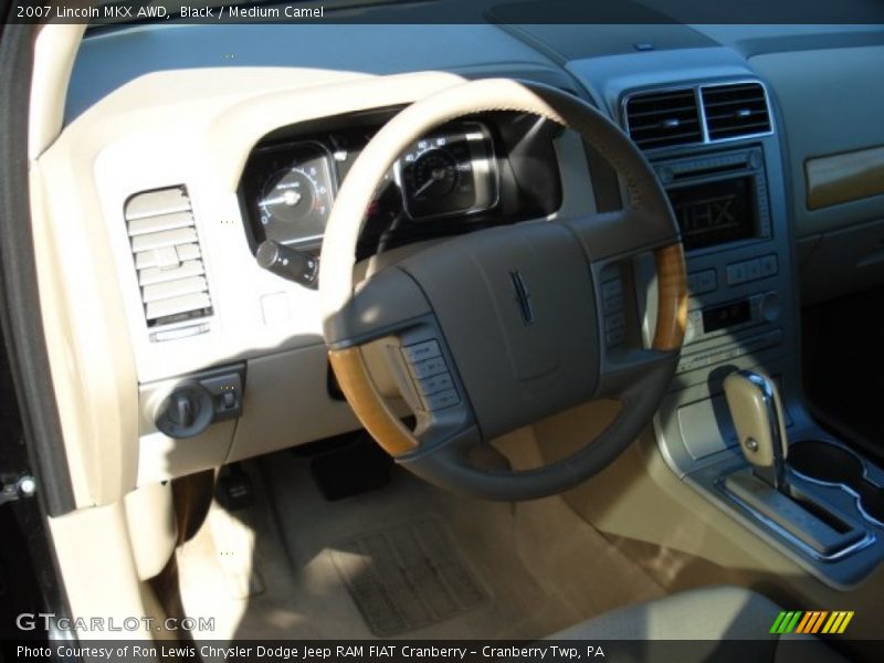Black / Medium Camel 2007 Lincoln MKX AWD