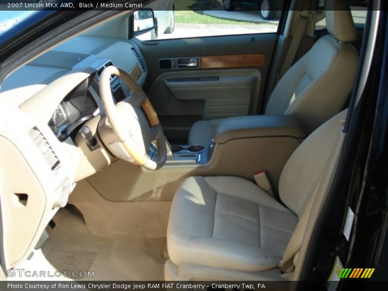 Black / Medium Camel 2007 Lincoln MKX AWD