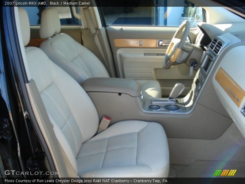 Black / Medium Camel 2007 Lincoln MKX AWD