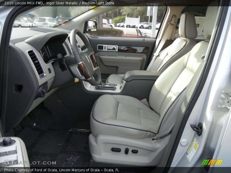 Ingot Silver Metallic / Medium Light Stone 2010 Lincoln MKX FWD