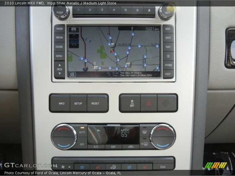 Ingot Silver Metallic / Medium Light Stone 2010 Lincoln MKX FWD