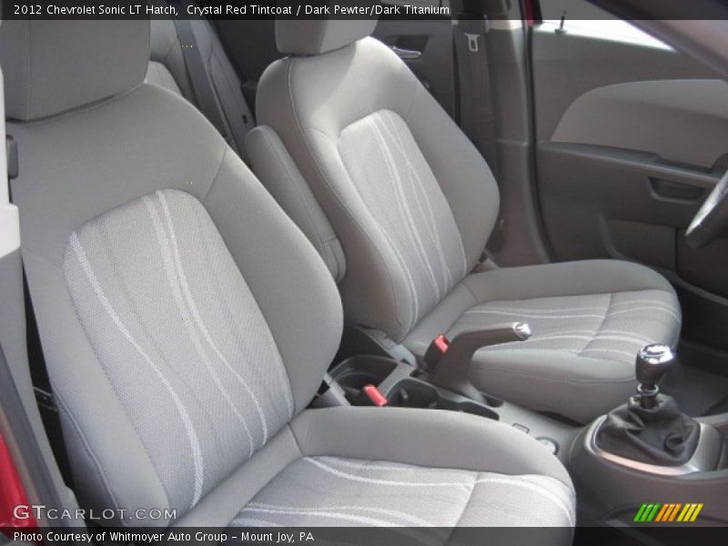 Crystal Red Tintcoat / Dark Pewter/Dark Titanium 2012 Chevrolet Sonic LT Hatch