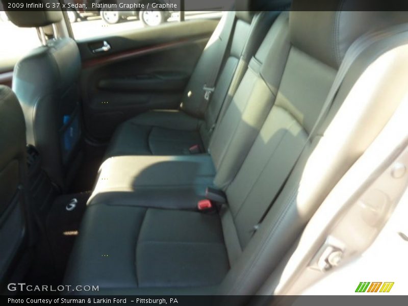 Platinum Graphite / Graphite 2009 Infiniti G 37 x Sedan
