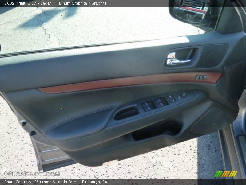 Platinum Graphite / Graphite 2009 Infiniti G 37 x Sedan