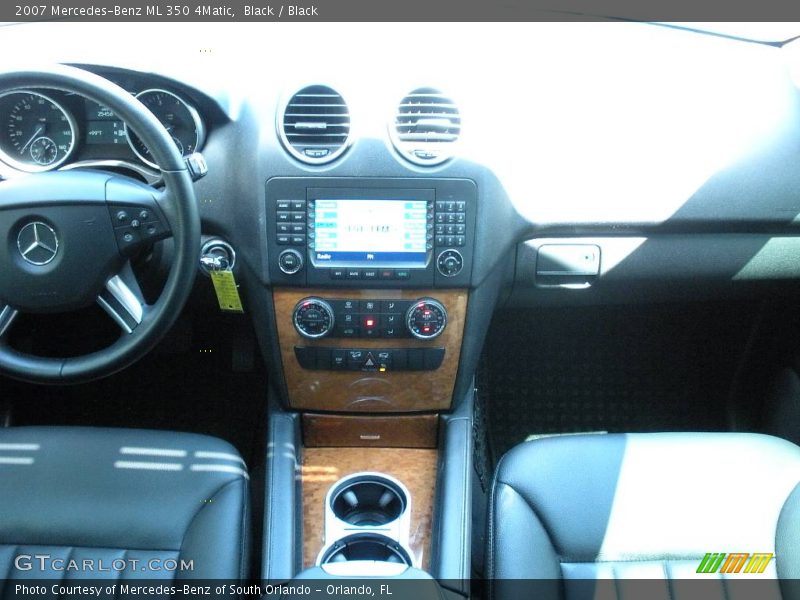 Black / Black 2007 Mercedes-Benz ML 350 4Matic