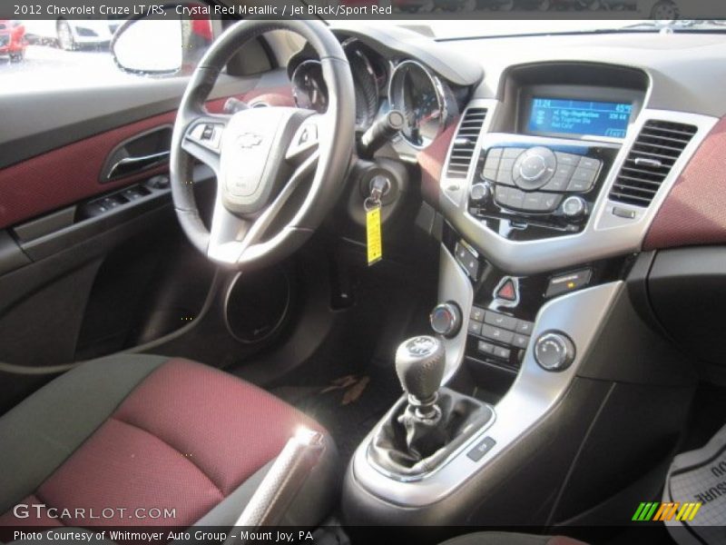 Dashboard of 2012 Cruze LT/RS