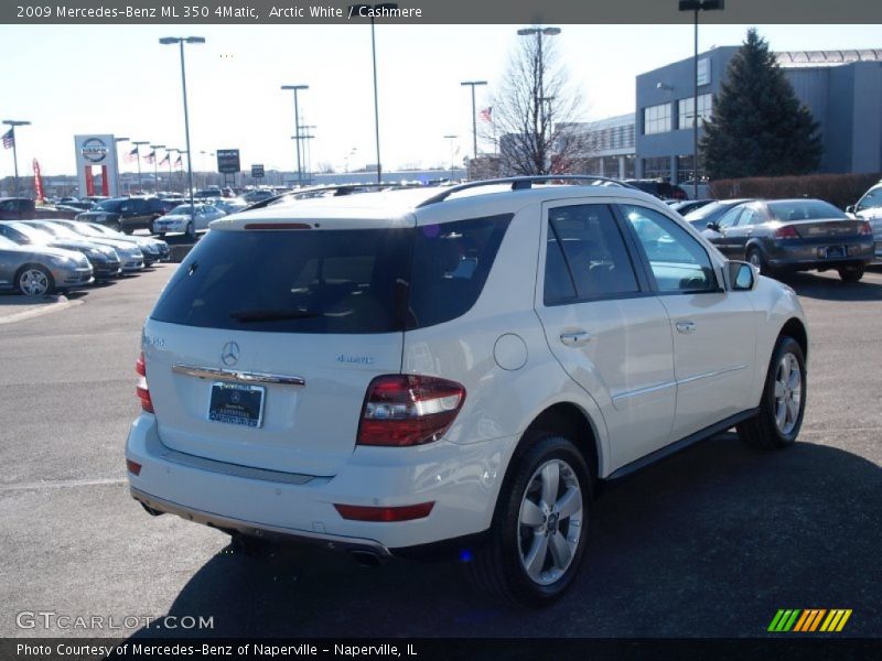 Arctic White / Cashmere 2009 Mercedes-Benz ML 350 4Matic