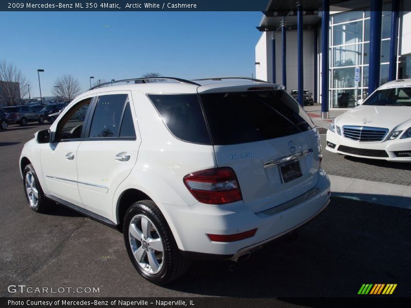 Arctic White / Cashmere 2009 Mercedes-Benz ML 350 4Matic