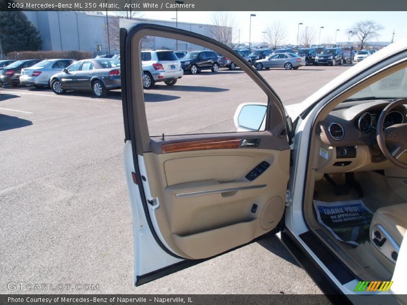 Arctic White / Cashmere 2009 Mercedes-Benz ML 350 4Matic
