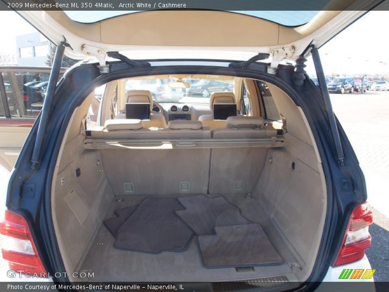 Arctic White / Cashmere 2009 Mercedes-Benz ML 350 4Matic