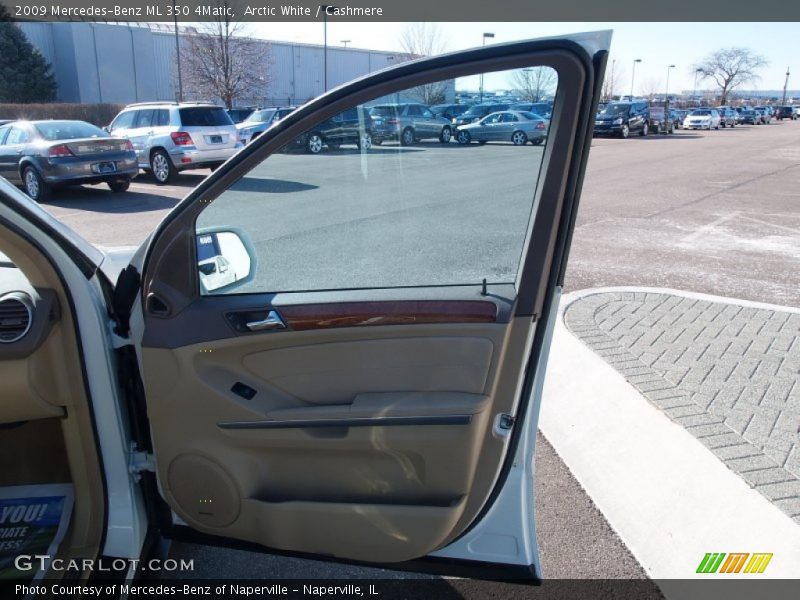Arctic White / Cashmere 2009 Mercedes-Benz ML 350 4Matic