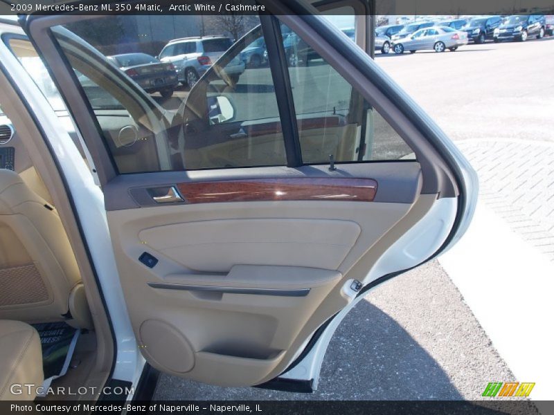 Arctic White / Cashmere 2009 Mercedes-Benz ML 350 4Matic