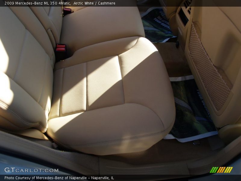 Arctic White / Cashmere 2009 Mercedes-Benz ML 350 4Matic