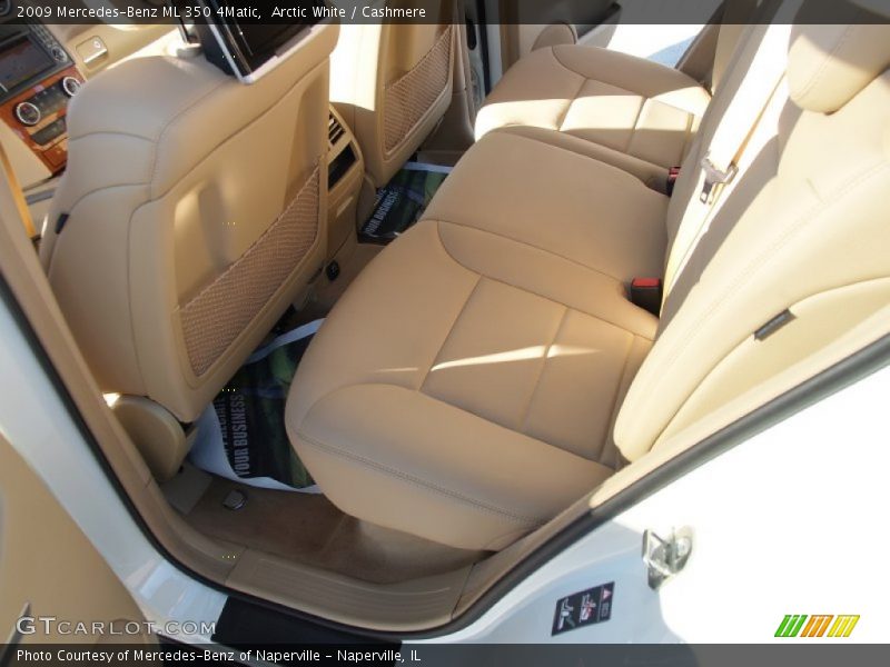 Arctic White / Cashmere 2009 Mercedes-Benz ML 350 4Matic