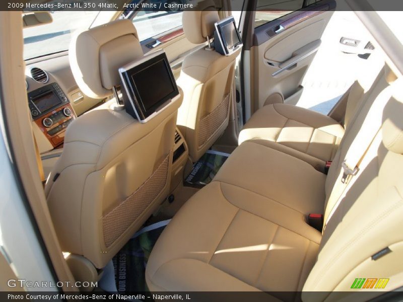 Arctic White / Cashmere 2009 Mercedes-Benz ML 350 4Matic