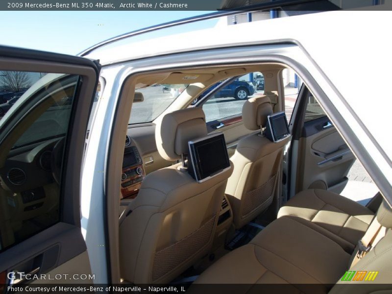 Arctic White / Cashmere 2009 Mercedes-Benz ML 350 4Matic