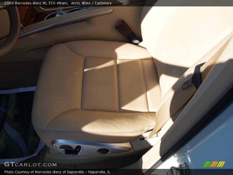 Arctic White / Cashmere 2009 Mercedes-Benz ML 350 4Matic