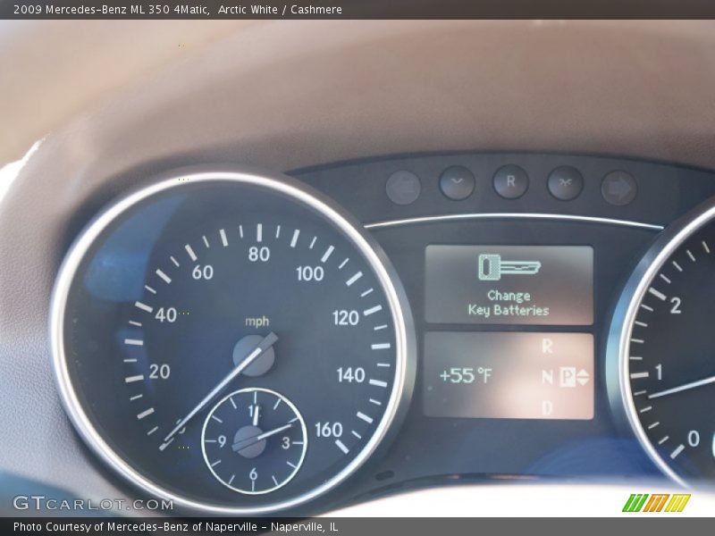 Arctic White / Cashmere 2009 Mercedes-Benz ML 350 4Matic