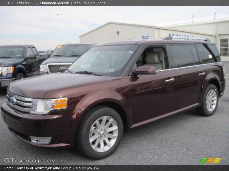 Cinnamon Metallic / Medium Light Stone 2012 Ford Flex SEL