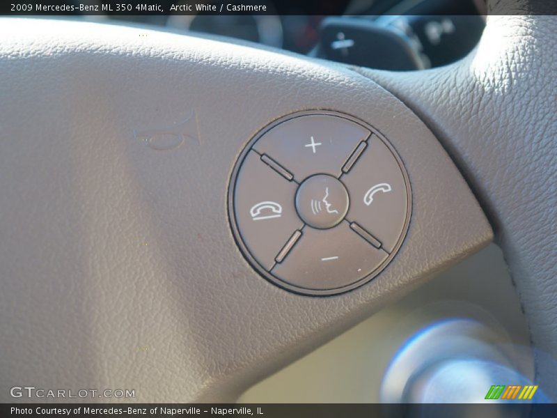 Arctic White / Cashmere 2009 Mercedes-Benz ML 350 4Matic