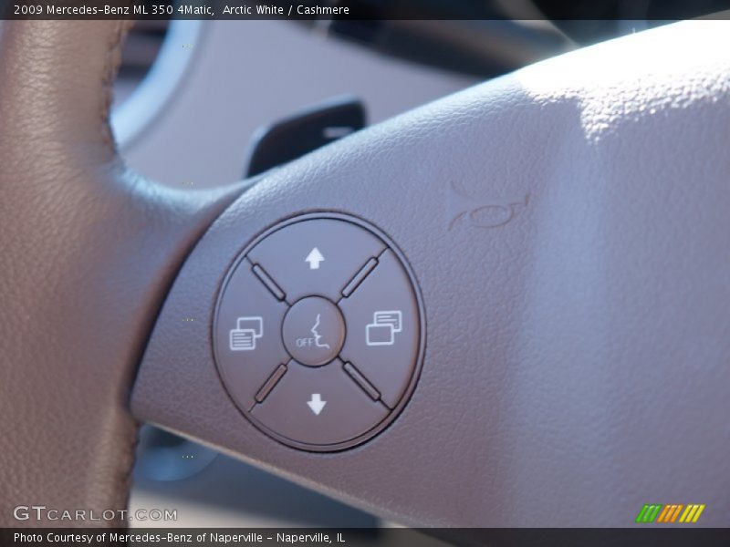 Arctic White / Cashmere 2009 Mercedes-Benz ML 350 4Matic