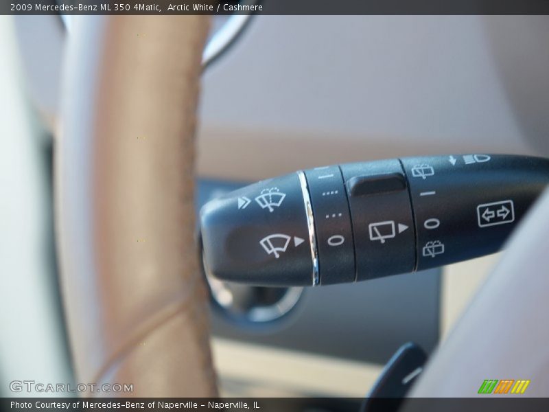 Arctic White / Cashmere 2009 Mercedes-Benz ML 350 4Matic