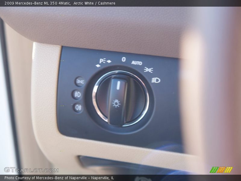 Arctic White / Cashmere 2009 Mercedes-Benz ML 350 4Matic