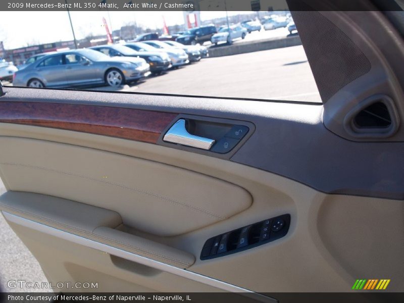 Arctic White / Cashmere 2009 Mercedes-Benz ML 350 4Matic