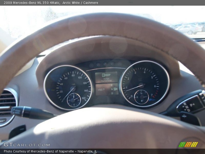Arctic White / Cashmere 2009 Mercedes-Benz ML 350 4Matic