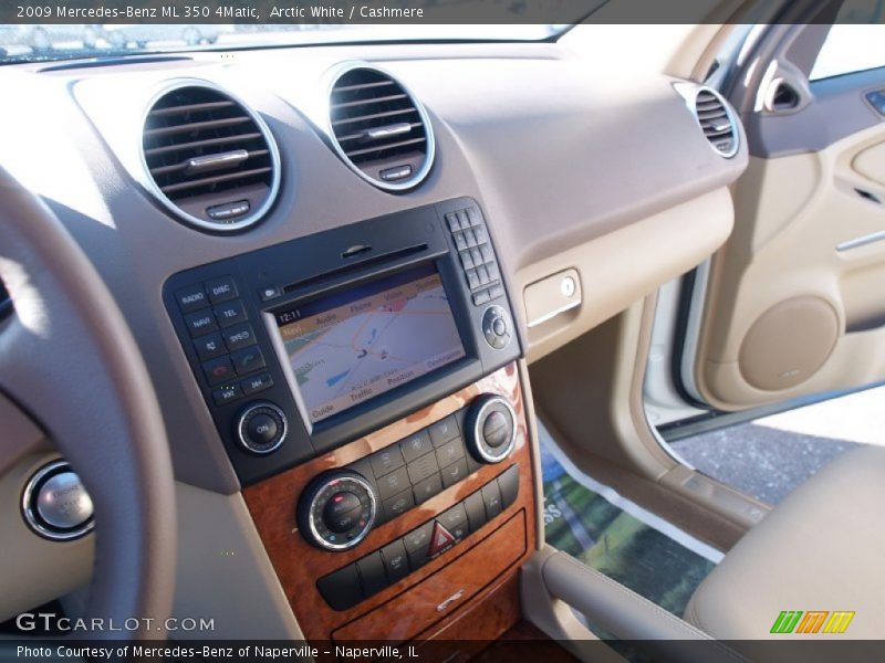 Arctic White / Cashmere 2009 Mercedes-Benz ML 350 4Matic