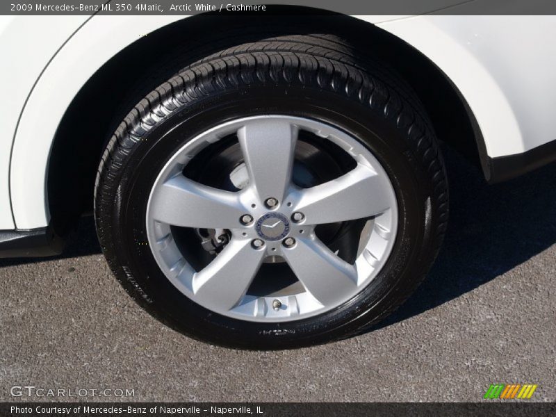 Arctic White / Cashmere 2009 Mercedes-Benz ML 350 4Matic