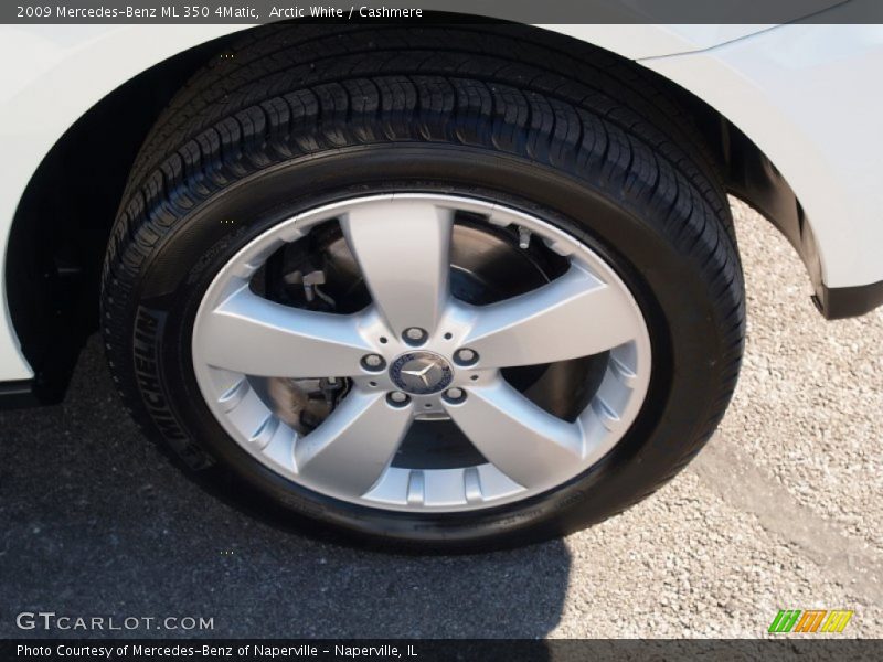 Arctic White / Cashmere 2009 Mercedes-Benz ML 350 4Matic