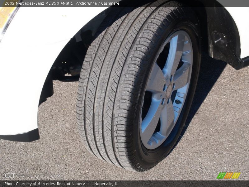 Arctic White / Cashmere 2009 Mercedes-Benz ML 350 4Matic