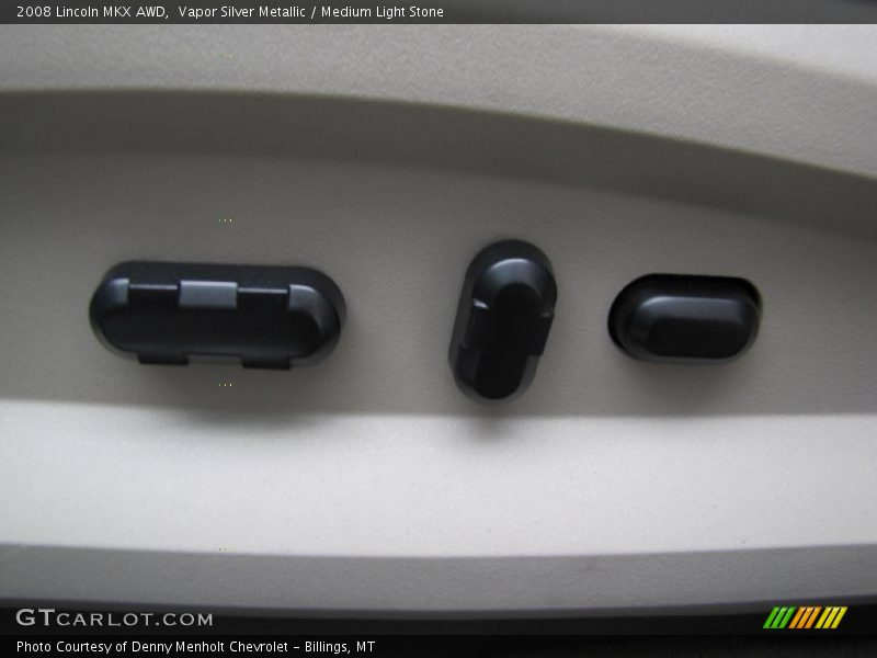 Vapor Silver Metallic / Medium Light Stone 2008 Lincoln MKX AWD