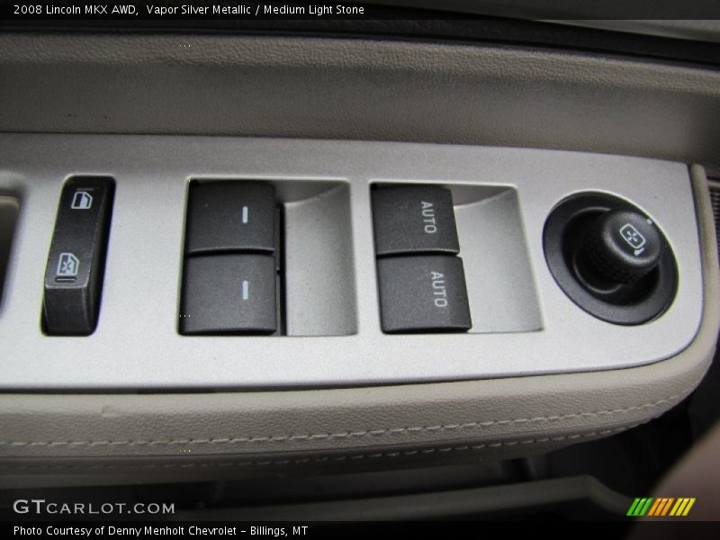 Vapor Silver Metallic / Medium Light Stone 2008 Lincoln MKX AWD