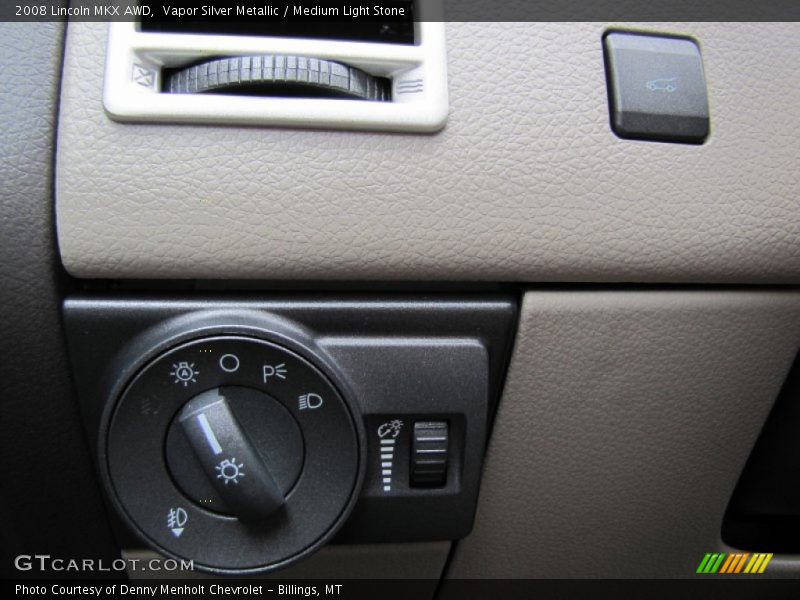 Vapor Silver Metallic / Medium Light Stone 2008 Lincoln MKX AWD