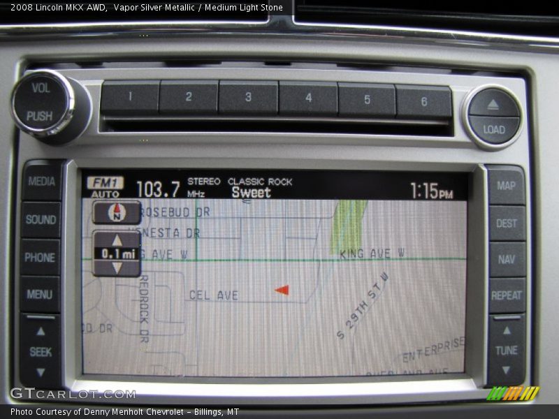 Vapor Silver Metallic / Medium Light Stone 2008 Lincoln MKX AWD