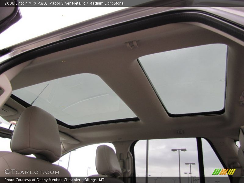 Vapor Silver Metallic / Medium Light Stone 2008 Lincoln MKX AWD