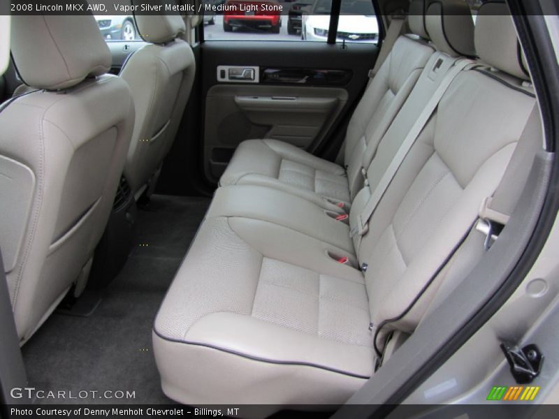 Vapor Silver Metallic / Medium Light Stone 2008 Lincoln MKX AWD