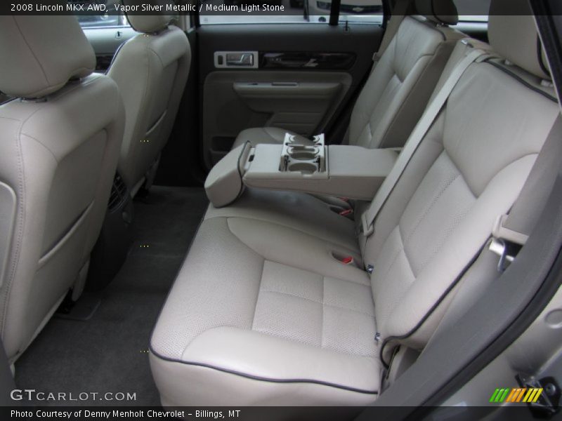 Vapor Silver Metallic / Medium Light Stone 2008 Lincoln MKX AWD