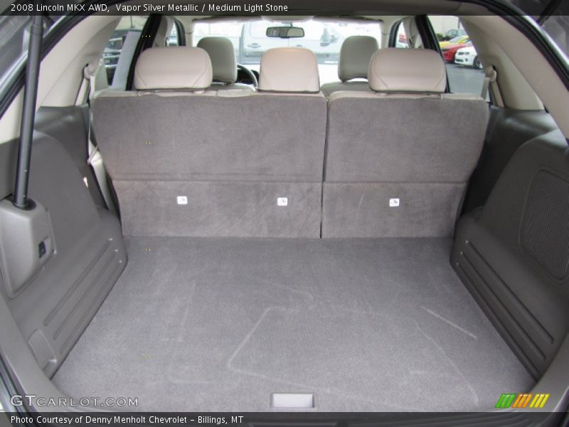 Vapor Silver Metallic / Medium Light Stone 2008 Lincoln MKX AWD