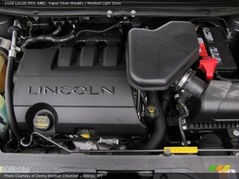 Vapor Silver Metallic / Medium Light Stone 2008 Lincoln MKX AWD
