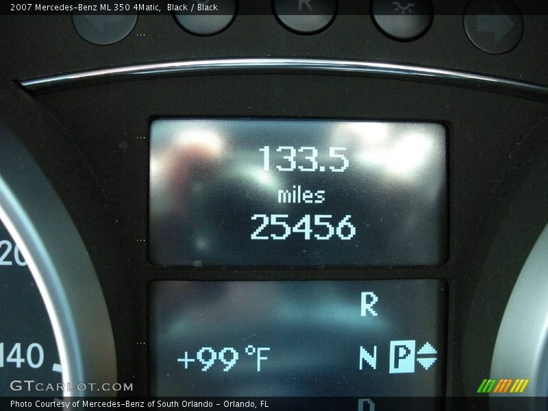 Black / Black 2007 Mercedes-Benz ML 350 4Matic