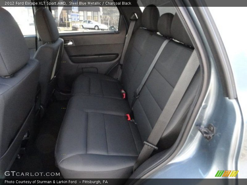 Steel Blue Metallic / Charcoal Black 2012 Ford Escape XLT Sport AWD